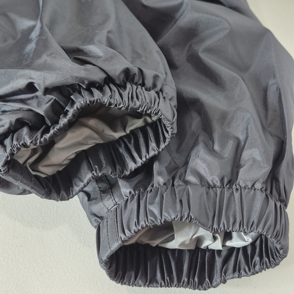 Firstgear Men's Gray/Black Motorcycle Splash Rain Stowable Rain Jacket - Size 3X - Picture 7 of 14